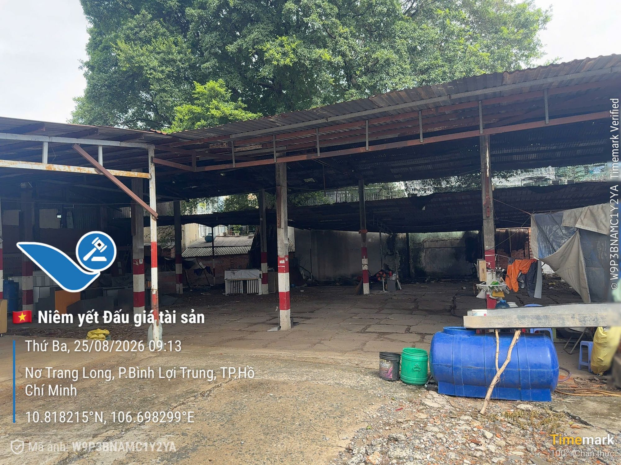 Thanh lý công trình xây dựng trên đất 