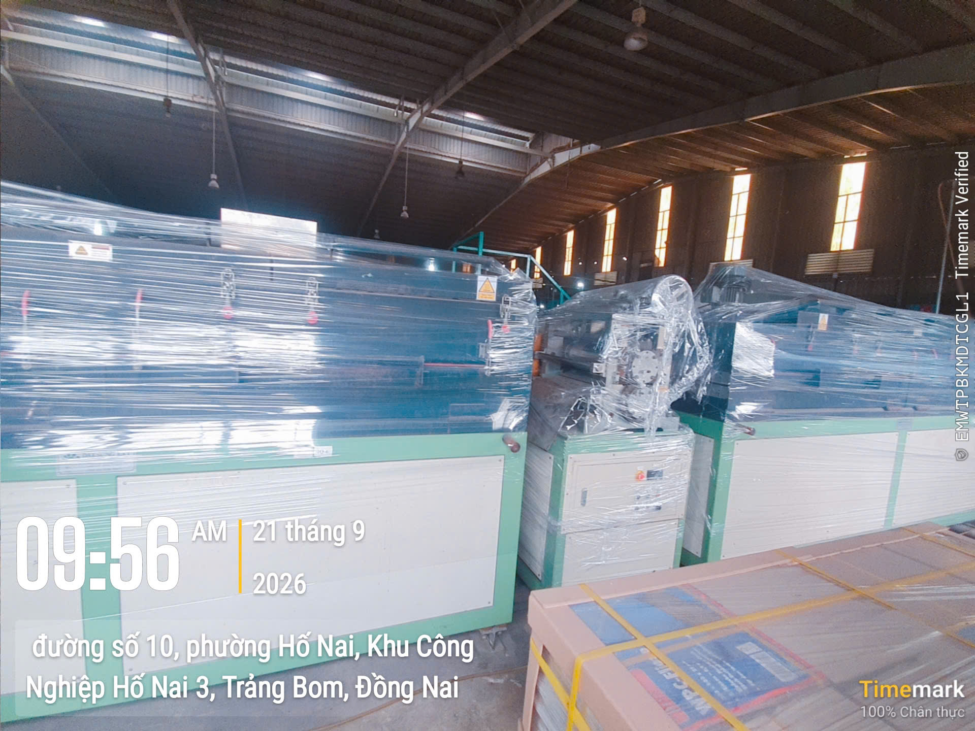 Tài Sản Đấu Giá Là Máy móc thiết bị thuộc quyền sở hữu của Công ty TNHH XNK Cửu Long 